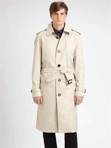 raincoat burberry mens|Burberry men's coats on sale.